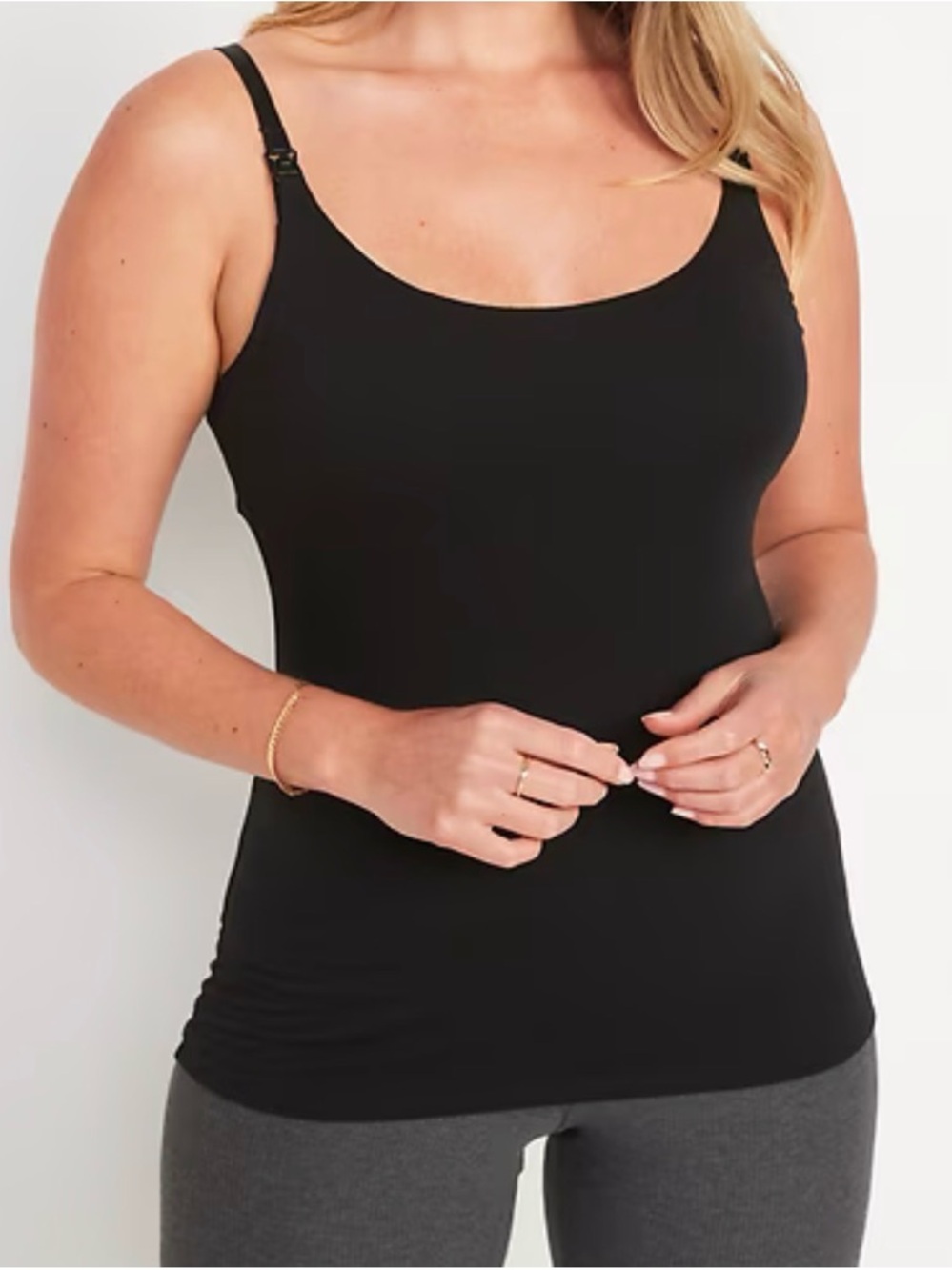 old navy Maternity First-Layer Nursing Cami tank Lot of 2